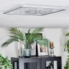Simonstorp Deckenleuchte LED Silber, Weiß, 1-flammig