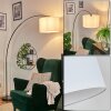 Soungou Stehleuchte 38 cm Chrom, Schwarz, 1-flammig