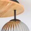 Koyoto Deckenleuchte Glas 15 cm Naturfarben, Schwarz, 3-flammig