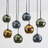 Koyoto Hängeleuchte Glas 20 cm Blau, Gold, Grün, 8-flammig