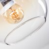 Koyoto Deckenleuchte Glas 15 cm Bernsteinfarben, Klar, 5-flammig