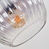 Koyoto Deckenleuchte Glas 15 cm Bernsteinfarben, Klar, Rauchfarben, 5-flammig