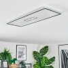 Simonstorp Deckenleuchte LED Silber, Weiß, 1-flammig