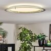 Ipres Deckenleuchte LED Silber, Weiß, 1-flammig