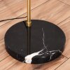 Ramila Stehleuchte 35 cm Messing, Schwarz, 1-flammig