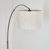 Bassagoda Stehleuchte 40 cm Chrom, Schwarz, 1-flammig