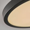 Isela Deckenleuchte LED Schwarz, 1-flammig