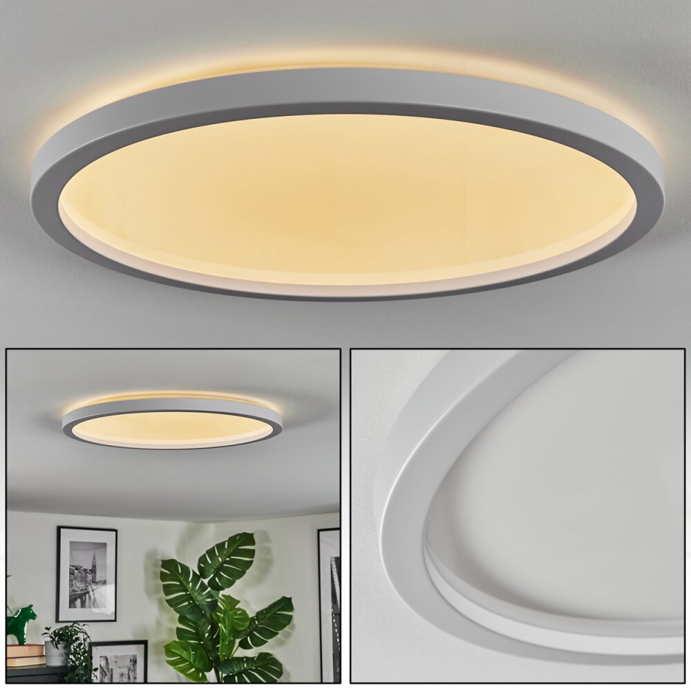 Xarel Deckenleuchte LED Weiß, 1-flammig main product photo