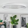 Xarel Deckenleuchte LED Weiß, 1-flammig