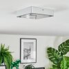 Elmar Deckenleuchte LED Silber, 1-flammig