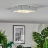 Elmar Deckenleuchte LED Silber, 1-flammig