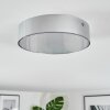 Elmar Deckenleuchte LED Silber, 1-flammig