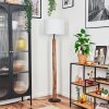 Bassagoda Stehleuchte 40 cm Naturfarben, Schwarz, 1-flammig