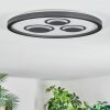 Ilyan Deckenleuchte LED Schwarz, 1-flammig