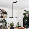 Gastor Pendelleuchte Glas 15 cm Weiß, 4-flammig