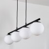 Gastor Pendelleuchte Glas 15 cm Weiß, 4-flammig