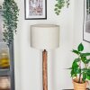 Bassagoda Stehleuchte 40 cm Naturfarben, Schwarz, 1-flammig