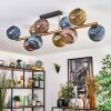 Koyoto Deckenleuchte Glas 15 cm Gold, Schwarz, 10-flammig