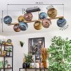 Koyoto Deckenleuchte Glas 15 cm Gold, Schwarz, 10-flammig