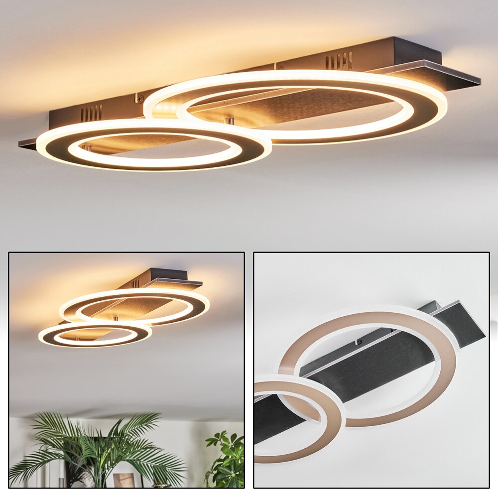 Lidor Deckenleuchte LED Schwarz, 1-flammig main product photo