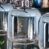 Lauden Hängeleuchte Glas 20 cm Blau, Klar, 4-flammig
