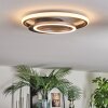 Lynor Deckenleuchte LED Anthrazit, Schwarz, 1-flammig