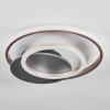 Lynor Deckenleuchte LED Anthrazit, Schwarz, 1-flammig