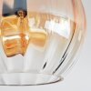 Koyoto Deckenleuchte Glas 15 cm Bernsteinfarben, Klar, 3-flammig