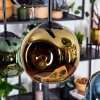 Ripoll Hängeleuchte Glas 15 cm Blau, Gold, Grün, Kupferfarben, 6-flammig