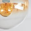 Gastor Deckenleuchte Glas 15 cm Bernsteinfarben, Klar, Rauchfarben, 3-flammig