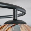 Koyoto Deckenleuchte Glas 15 cm Bernsteinfarben, 3-flammig