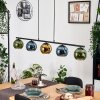 Koyoto Pendelleuchte Glas 15 cm Blau, Gold, Grün, 5-flammig