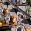 Ripoll Pendelleuchte Glas 15 cm Rauchfarben, 4-flammig