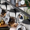Ripoll Pendelleuchte Glas 15 cm Rauchfarben, 4-flammig