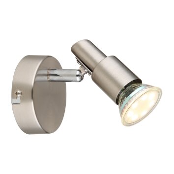 Globo Kinley Deckenleuchte Chrom, Nickel-Matt, 1-flammig