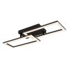 Globo Sapena Deckenleuchte LED Schwarz, 1-flammig