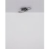 Globo Sapena Deckenleuchte LED Grau, Schwarz, 1-flammig
