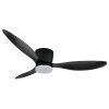 Globo Armando Deckenventilator LED Schwarz, 1-flammig, Fernbedienung