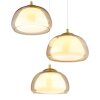 Globo Avila Hängeleuchte LED Gold, 1-flammig, Fernbedienung