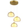 Globo Avila Hängeleuchte LED Gold, 1-flammig, Fernbedienung