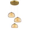 Globo Avila Hängeleuchte LED Gold, 1-flammig, Fernbedienung