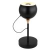 Globo Donovan Tischleuchte LED Chrom, Schwarz, 1-flammig