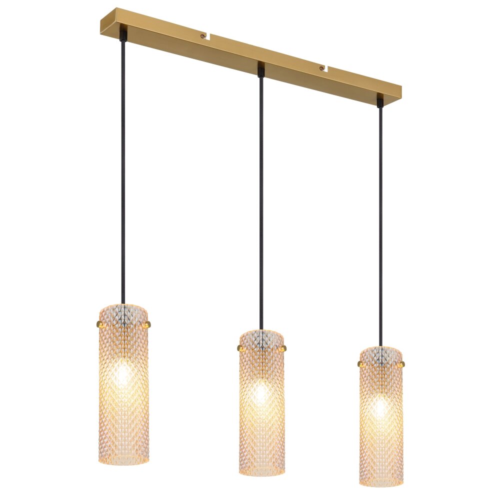 Globo Karolo Hängeleuchte Gold, 3-flammig main product photo