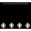 Globo Lacy Hängeleuchte LED Schwarz, 1-flammig