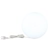 Globo Balla Tischleuchte Nickel-Matt, 1-flammig