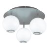 Globo Simmons Deckenleuchte LED Grau, 1-flammig
