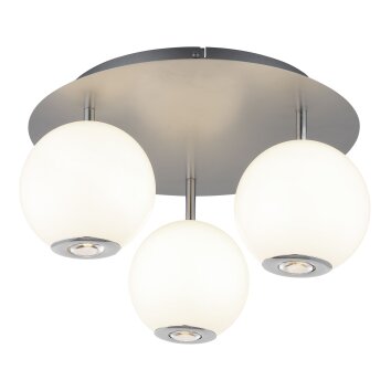 Globo Simmons Deckenleuchte LED Grau, 1-flammig