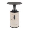 Globo Travertin Tischleuchte LED Grau, 1-flammig