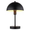 Pilz Look Globo Atoma Tischleuchte Schwarz, 1-flammig