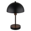 Pilz Look Globo Atoma Tischleuchte Schwarz, 1-flammig